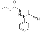 5-Cyano-1-phenyl-1h-pyrazole-3-carboxylic acid ethyl ester Structure,3399-56-2Structure