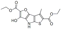 4H-furo[3,2-b]thieno[3,2-d]pyrrole-2,6-dicarboxylic acid,3-hydroxy-7-methyl-,diethyl ester (9ci) Structure,339996-68-8Structure