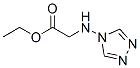 Glycine,n-4h-1,2,4-triazol-4-yl-,ethyl ester (9ci) Structure,340028-52-6Structure