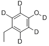 4-Ethylphenol-2,3,5,6-d4,od Structure,340256-40-8Structure