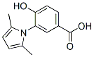 3-(2,5-Dimethyl-1H-pyrrol-1-yl)-4-hydroxybenzoic acid Structure,340315-24-4Structure