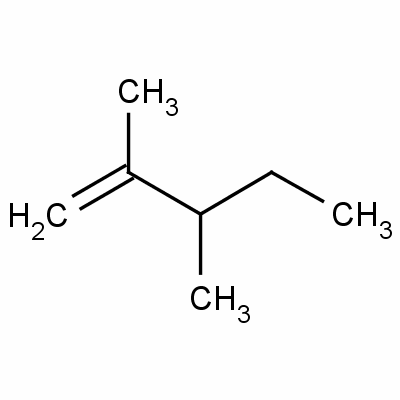 2,3-Dimethyl-1-pentene Structure,3404-72-6Structure