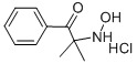 2-(Hydroxyamino)-2-methyl-1-PhenylPropan-1-one hydrochloride Structure,34046-73-6Structure