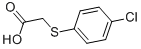 (4-Chlorophenylthio)acetic acid Structure,3405-88-7Structure