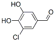 3-Chloro-4,5-dihydroxybenzaldehyde Structure,34098-18-5Structure