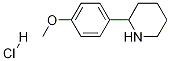 2-(4-Methoxyphenyl)piperidine hydrochloride Structure,341526-79-2Structure