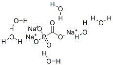 Phosphonoformic acid trisodium salt hexahydrate Structure,34156-56-4Structure