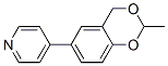 Pyridine,4-(2-methyl-4h-1,3-benzodioxin-6-yl)-(9ci) Structure,342037-18-7Structure