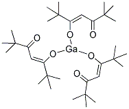 Tris(2,2,6,6-tetramethyl-3,5-heptanedionato)gallium(iii) Structure,34228-15-4Structure