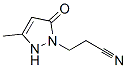 1H-pyrazole-1-propanenitrile,2,5-dihydro-3-methyl-5-oxo-(9ci) Structure,342402-64-6Structure