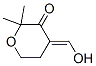 2H-pyran-3(4h)-one,dihydro-4-(hydroxymethylene)-2,2-dimethyl-(9ci) Structure,342402-68-0Structure