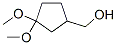 Cyclopentanemethanol ,3,3-dimethoxy-(9ci) Structure,342402-72-6Structure