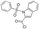 1-(Phenylsulfonyl)-1H-indole-2-carbonyl chloride Structure,342405-28-1Structure