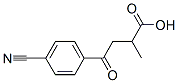 4-(4-Cyanophenyl)-2-methyl-4-oxobutyric acid Structure,34243-98-6Structure