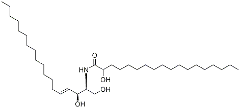 N-(2-hydroxystearoyl) sphingosine Structure,34249-41-7Structure