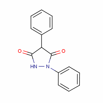 1,4-Diphenylpyrazolidine-3,5-dione Structure,3426-01-5Structure