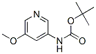 Tert-Butyl 5-methoxypyridin-3-ylcarbamate Structure,342603-10-5Structure