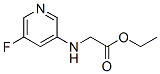 Glycine,n-(5-fluoro-3-pyridinyl)-,ethyl ester (9ci) Structure,342603-21-8Structure