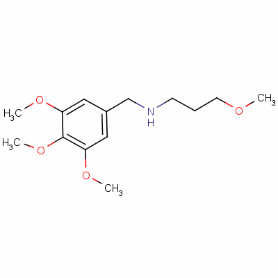 N-(3-methoxypropyl)-3,4,5-trimethoxybenzylamine Structure,34274-04-9Structure