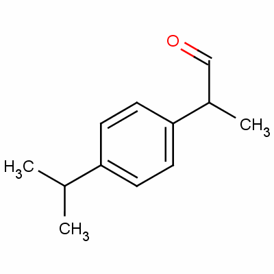 P-isopropyl hydratropic aldehyde Structure,34291-99-1Structure