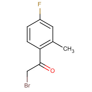 4-Fluoro-2-methylphenacyl bromide Structure,343-62-4Structure