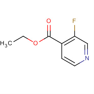 3-Fluoro-isonicotinic acid ethyl ester Structure,343-72-6Structure