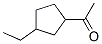 Ethanone,1-(3-ethylcyclopentyl)-(9ci) Structure,343269-73-8Structure