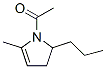 1H-pyrrole,1-acetyl-2,3-dihydro-5-methyl-2-propyl-(9ci) Structure,343271-99-8Structure