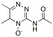 Acetamide,n-(5,6-dimethyl-4-oxido-1,2,4-triazin-3-yl)- Structure,343305-04-4Structure