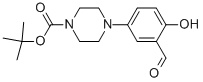 4-(3-Formyl-4-hydroxyphenyl)piperazine-1-carboxylic acid tert-butyl ester Structure,343306-50-3Structure