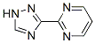 Pyrimidine, 2-(1h-1,2,4-triazol-3-yl)- (9ci) Structure,343341-33-3Structure