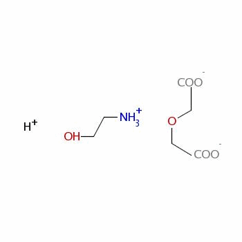 (2-Hydroxyethyl)ammonium hydrogen oxydiacetate Structure,34341-20-3Structure