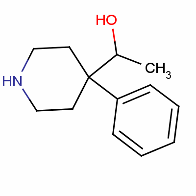 Alpha-methyl-4-phenylpiperidine-4-methanol Structure,34361-19-8Structure