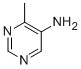 5-Amino-4-methylpyrimidine Structure,3438-61-7Structure