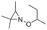 Aziridine,2,2,3-trimethyl-1-(1-methylpropoxy)-(9ci) Structure,343864-95-9Structure