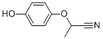 2-(4-Hydroxyphenoxy)propionitrile Structure,343866-65-9Structure