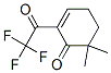 2-Cyclohexen-1-one,6,6-dimethyl-2-(trifluoroacetyl)-(9ci) Structure,343950-36-7Structure