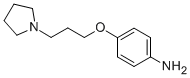 4-(3-(Pyrrolidin-1-yl)propoxy)aniline Structure,343965-79-7Structure