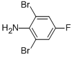 2,6-Dibromo-4-fluoroaniline Structure,344-18-3Structure