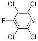 2,3,5,6-Tetrachloro-4-fluoropyridine Structure,34415-32-2Structure