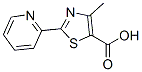 4-Methyl-2-pyridin-2-yl-1,3-thiazole-5-carboxylic acid Structure,34418-48-9Structure