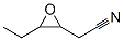 Oxiraneacetonitrile,3-ethyl-(9ci) Structure,344241-37-8Structure