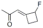 2-Propanone,1-(2-fluorocyclobutylidene)-(9ci) Structure,344247-26-3Structure