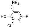 Phenol ,2-(aminomethyl)-6-chloro-4-fluoro- Structure,344326-63-2Structure