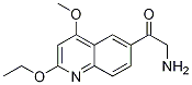 2-Amino-1-(2-ethoxy-4-methoxyquinolin-6-yl)ethanone Structure,344337-44-6Structure