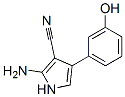 2-Amino-4-(3-hydroxyphenyl)-1H-pyrrole-3-carbonitrile Structure,344359-56-4Structure