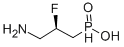 P-[(2R)-3-amino-2-fluoropropyl]Phosphinic acid Structure,344413-67-8Structure