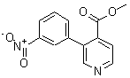 3-(3-Nitrophenyl)-4-pyridinecarboxylicacidmethylester Structure,344450-39-1Structure