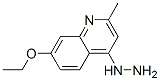 Quinoline, 7-ethoxy-4-hydrazino-2-methyl- (9ci) Structure,344561-79-1Structure