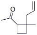 Ethanone,1-[2-methyl-2-(2-propenyl)cyclobutyl ]-(9ci) Structure,344747-11-1Structure